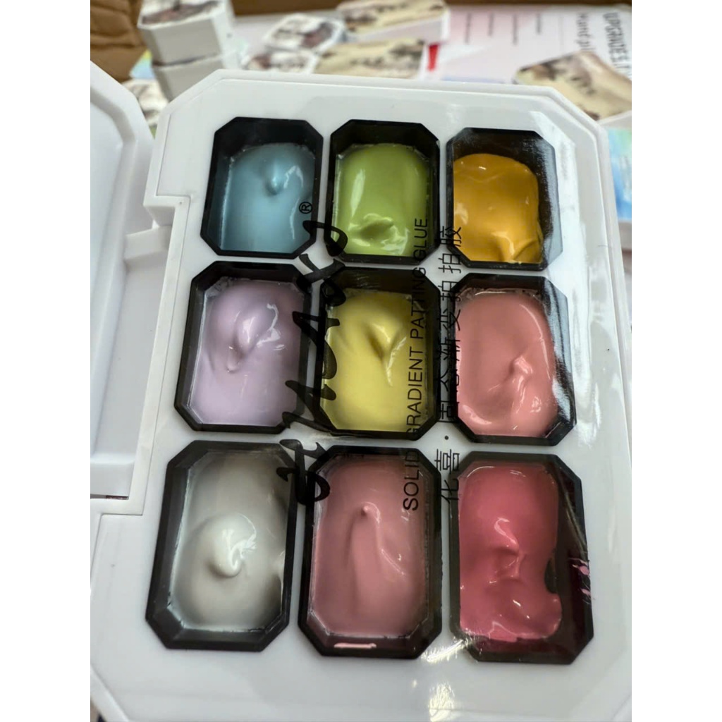 Set 9 màu gel dặm ombre siêu mịn, siêu mướt làm nail đa phong cách (Huaxi)