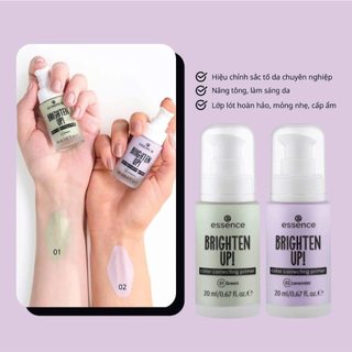 Kem Lót Hiệu Chỉnh Màu Da ESSENCE BRIGHTEN UP Color Correcting Primer 20ml - Bebeau