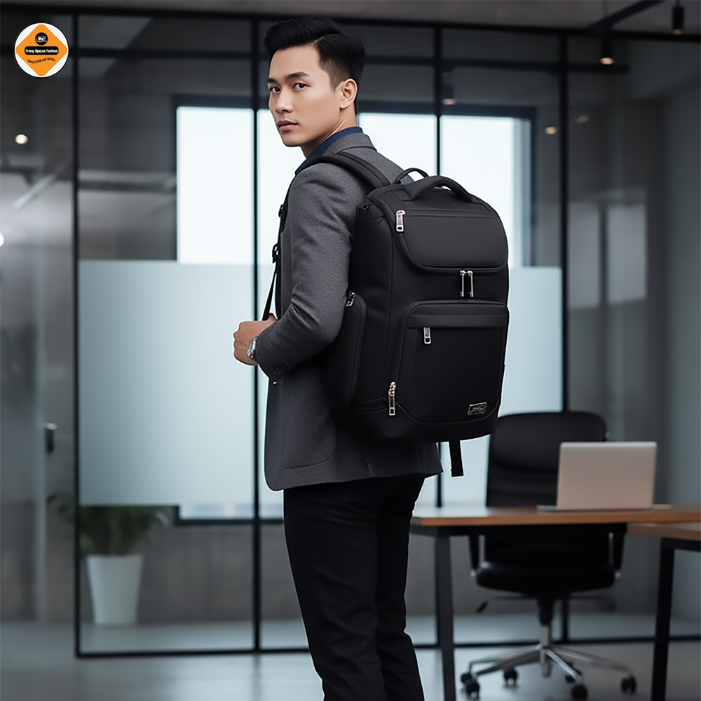 Balo Laptop Cao Cấp Đựng Laptop 17 Inch Chống Sốc Xbags Prime X Màu Đen Hiện Đại, Sang Trọng XB2009!