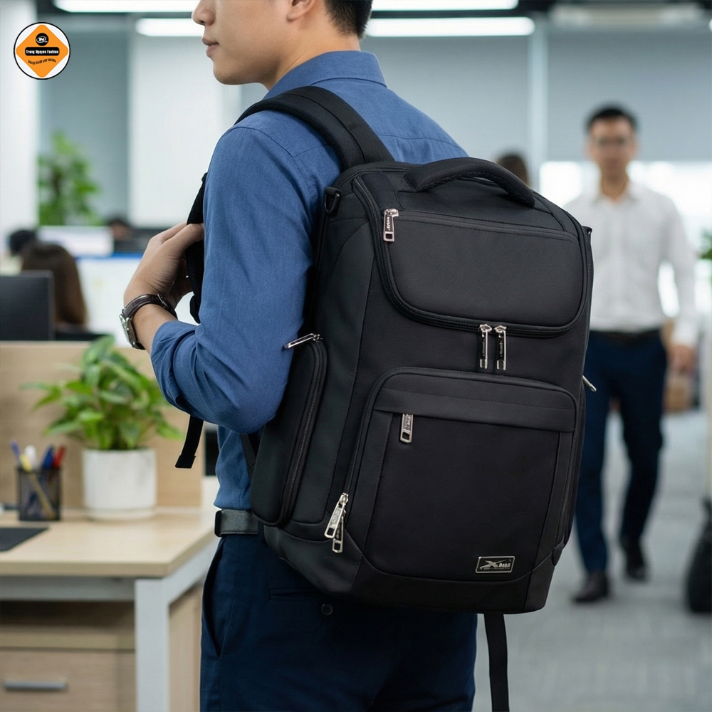 Balo Laptop Cao Cấp Đựng Laptop 17 Inch Chống Sốc Xbags Prime X Màu Đen Hiện Đại, Sang Trọng XB2009!