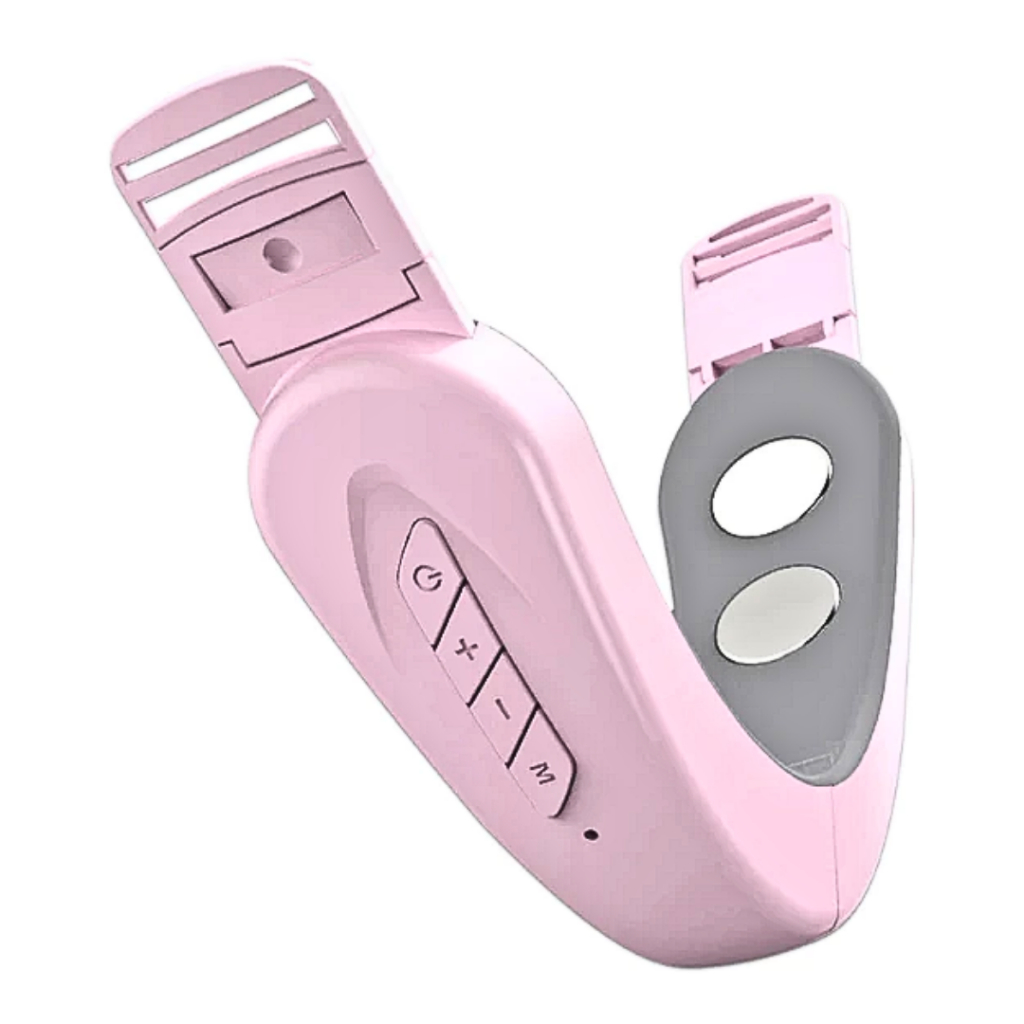 Máy Massage Nâng Cơ Mặt Tạo Cằm V-Line Thông Minh - Đai Massage EMS 12 Cấp Độ, Nâng Cơ Trẻ Hóa Da