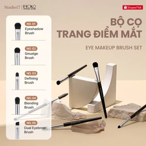 Bộ cọ trang điểm mắt STUDIO17 EYE MAKEUP BRUSH SET 5 món Hàn Quốc