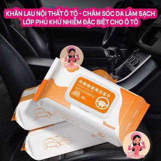 [MUA 2 TẶNG 1] KHĂN LAU NỘI THẤT ĐA NĂNG, DỌN SẠCH VẾT BẨN TRONG 1 LẦN LAU - GÓI 80 TỜ