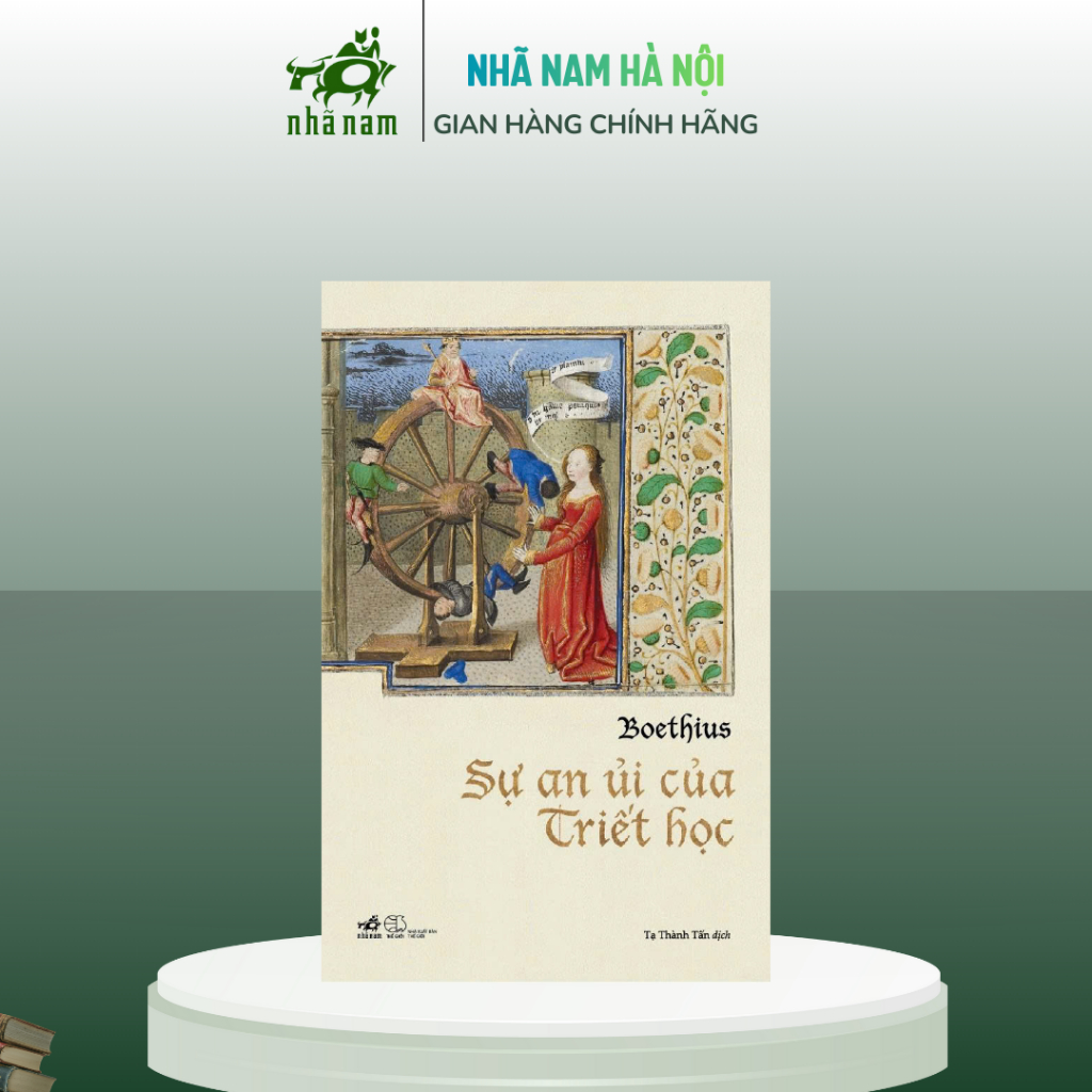 Bìa sách Sự an ủi của triết học ( Boethius )