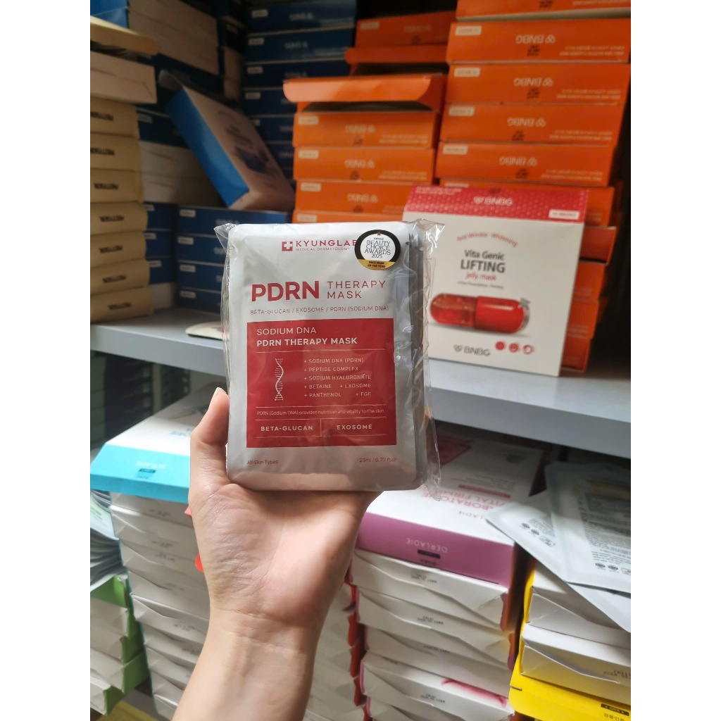 [HÀNG CTY] Combo 10 Mặt nạ KyungLab PDRN Therapy Mask Phục Hồi, Trẻ Hóa Da 23ml