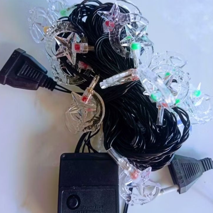 Led dây bi bọt, ngôi sao, giọt nước, hoa hồng, hồ lô nhiều mẫu mã dài 10m giá tốt