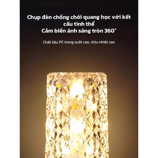 OOKAS Bóng đèn LED, E27 Đế vặn, Bóng đèn trang trí, kết cấu pha lê, siêu sáng