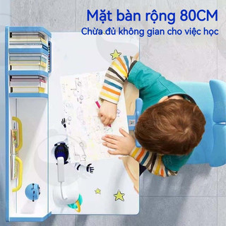 Bàn Học Thông Minh Đa Năng Cho Bé 3-16 Tuổi Bộ Bàn Học Đa Năng Có Giá Sách Chống Lắc GIẢM SỐC 40%