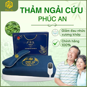 Thảm ngải cứu chính hãng PHÚC AN, đau mỏi xương khớp, Quà tặng cho ông bà, cha mẹ