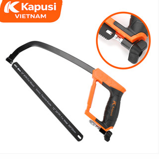 Khung Cưa Sắt Kapusi K-8786 – Cưa Kim Loại, Gỗ, Nhựa – Hợp Kim Chống Gỉ, Nhẹ, Bền – Bh 12 Tháng
