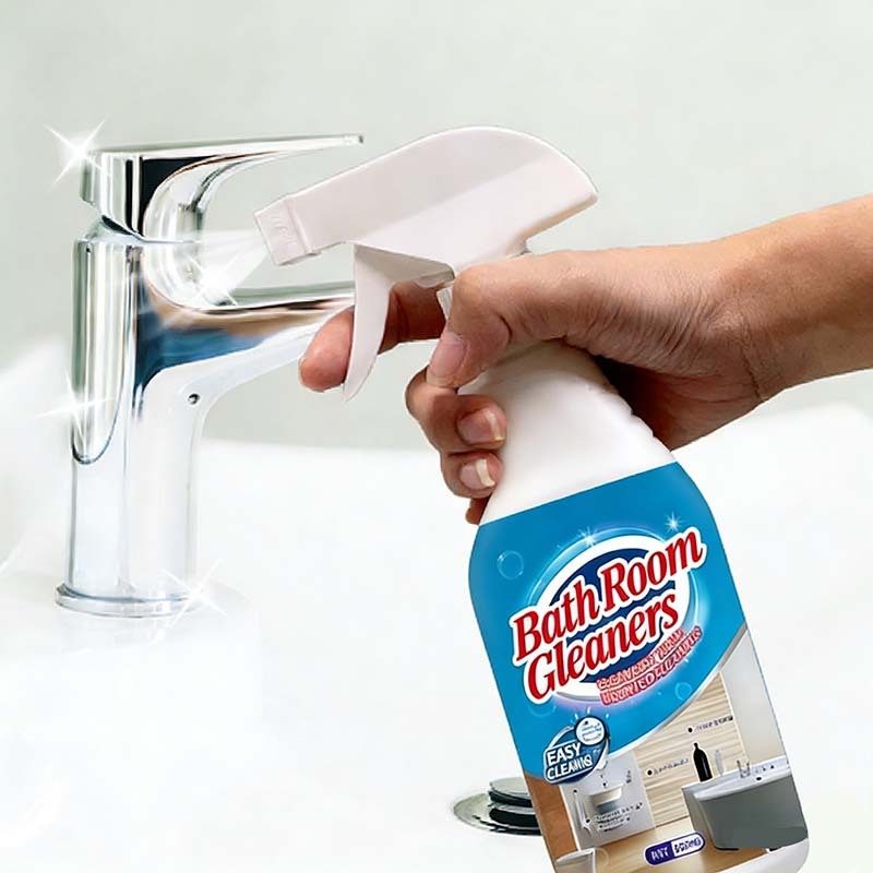 Nước Tẩy Cặn Canxi & Vết Ố Đa Năng Cho Phòng Tắm - Làm Sạch Vòi Sen, Bồn Cầu, Gạch Men, Gương Kính | Hiệu Quả Nhanh | Ch