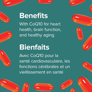 [KOL] TPBVSK Viên Uống Omega3 Webber Naturals Triple Strength Omega-3 / Triple Strength Omega-3 with CoQ10