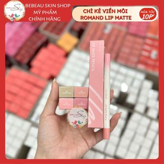 Chì Kẻ Viền Môi Romand Lip Mate Pencil Thiết Kế 2 Đầu Tiện Lợi 0.5g - Bebeau