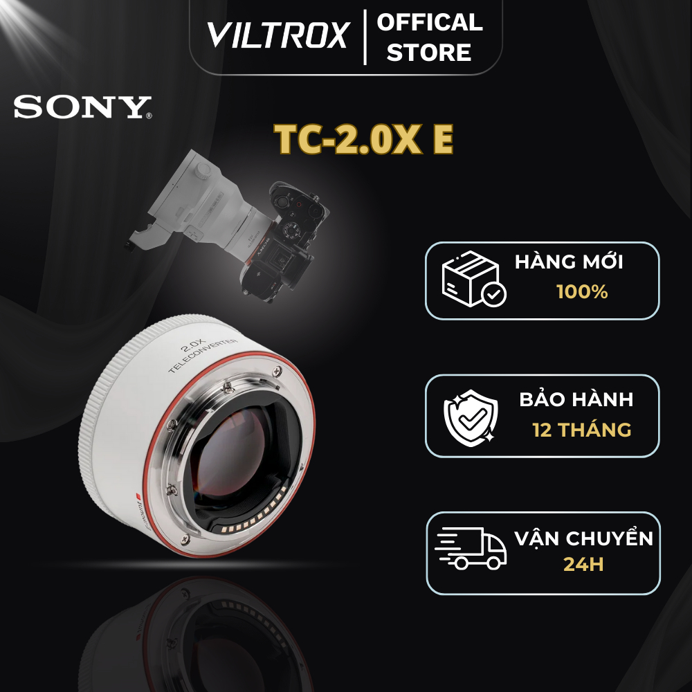 Teleconverter Viltrox TC-2.0X cho Sony E