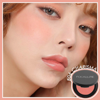 Phấn má hồng FOCALLURE COLOR MIX trang điểm tự nhiên 11 màu chính hãng 3.5g - Bebeau