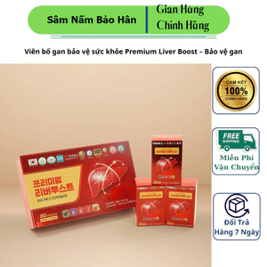 Viên bổ gan bảo vệ sức khỏe Premium Liver Boost – Bảo vệ gan