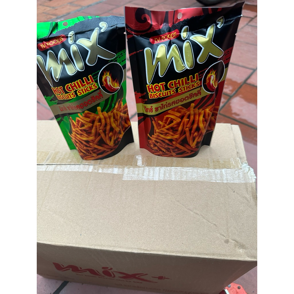 [Giá Mềm Vô Địch ] Combo 6 gói ( 3 Rong Biển + 3 ớt cay )  Bim Mix chữ thái ( thương hiệu Thái Việt Food) gói (50g