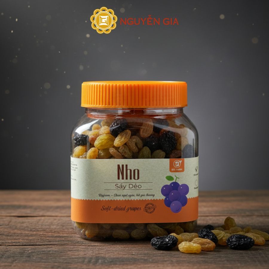 Nho Mix Sấy Dẻo Bigfarm 250g
