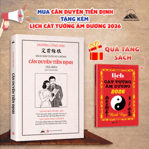 Sách - Căn Duyên Tiền Định - Dương Công Hầu - Sách Xem Tuổi Vợ Chồng