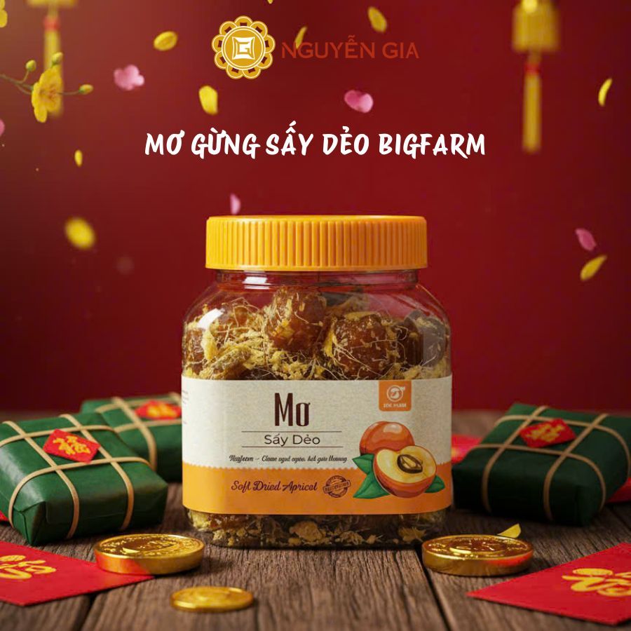Mơ Gừng Sấy Dẻo Bigfarm 250g