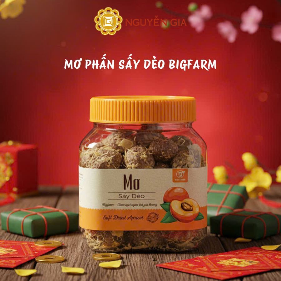 Mơ Phấn Sấy Dẻo Bigfarm 250g