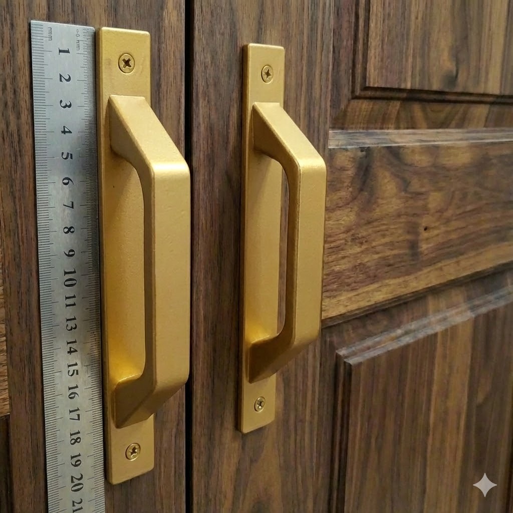 Tay Nắm Cửa Hợp Kim Nhôm Đúc Nguyên Khối Cao Cấp Dài 20cm - Tay Nắm Cửa Gỗ, Cửa Nhôm Xingfa, Cửa Tủ Đa Năng
