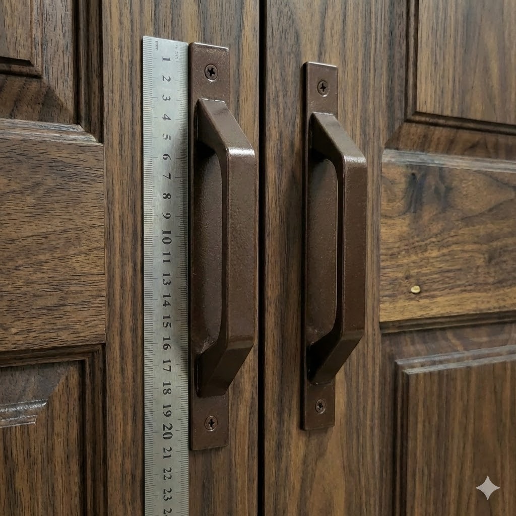 Tay Nắm Cửa Hợp Kim Nhôm Đúc Nguyên Khối Cao Cấp Dài 20cm - Tay Nắm Cửa Gỗ, Cửa Nhôm Xingfa, Cửa Tủ Đa Năng