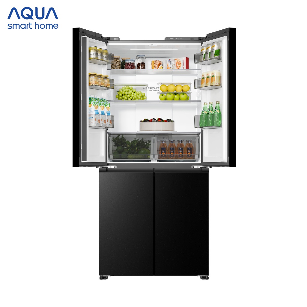 [SẴN HÀNG - SẢN PHẨM MỚI] Tủ lạnh Aqua Inverter 506 lít Multi Door AQR-MD6330XA(SK) - Bảo hành 2 năm - Freeship