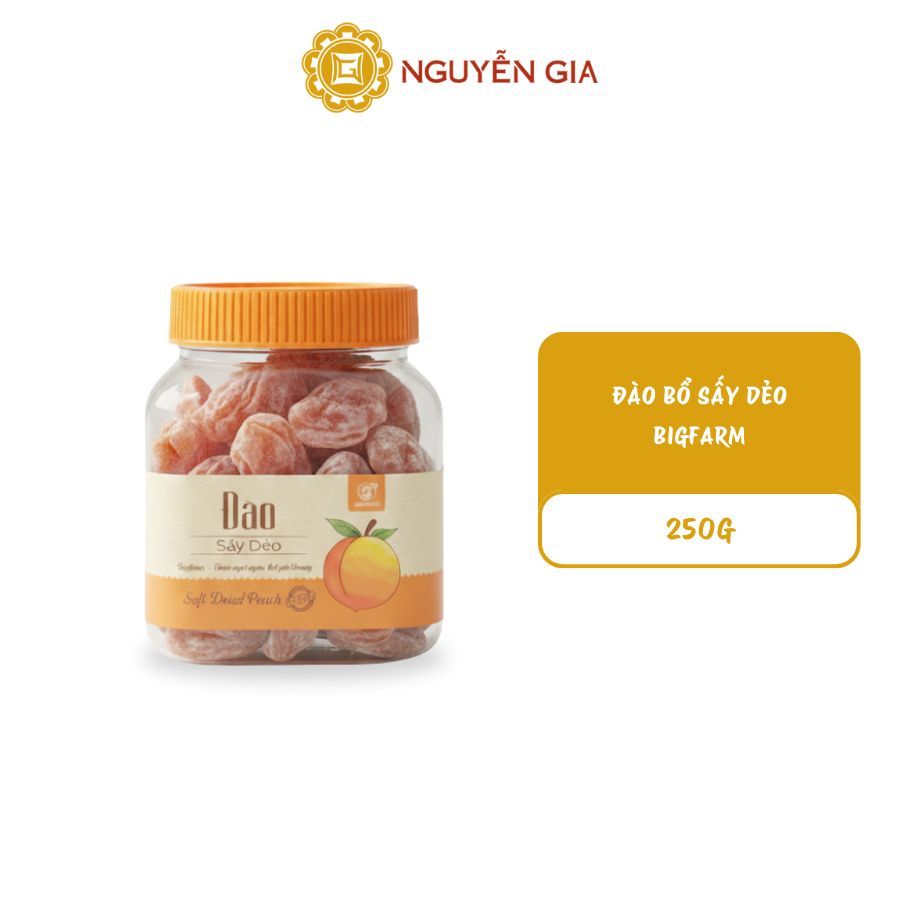 Đào Bổ Sấy Dẻo Bigfarm 250g