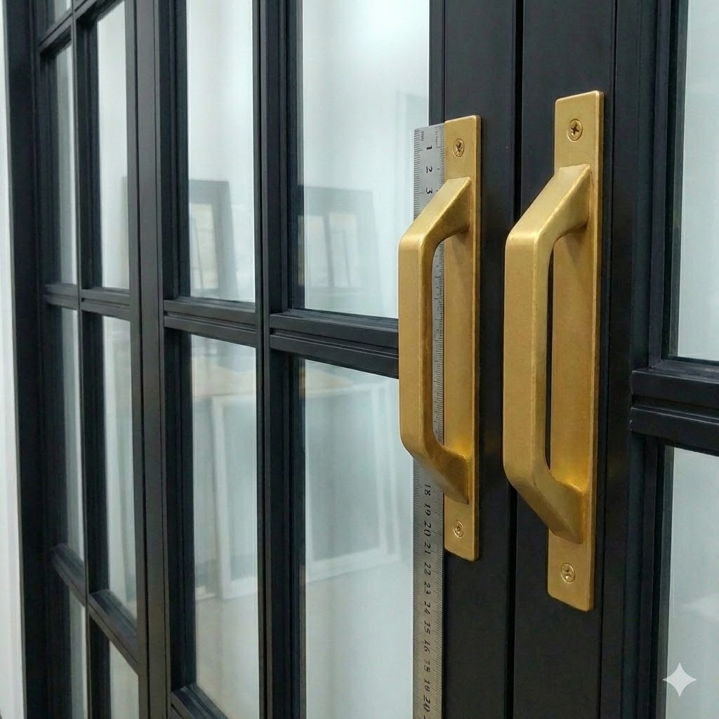 Tay Nắm Cửa Hợp Kim Nhôm Đúc Nguyên Khối Cao Cấp Dài 20cm - Tay Nắm Cửa Gỗ, Cửa Nhôm Xingfa, Cửa Tủ Đa Năng