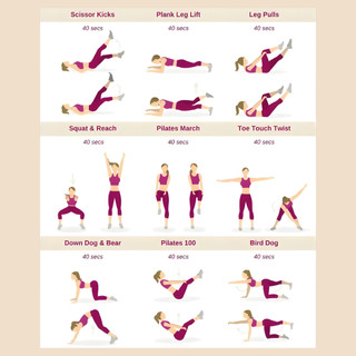 Dây Kháng Lực MiniBand Tập Mông ECOFIT Tập Gym,Tập Yoga 3 Mức Co Giãn Cho Người Mới Bắt Đầu