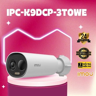Camera Wifi IMOU Cell 3C IPC-K9DCP-3T0WE 3MP Pin Sạc | Lắp Được Ngoài Trời (Không kèm tấm Pin năng lượng sạc)