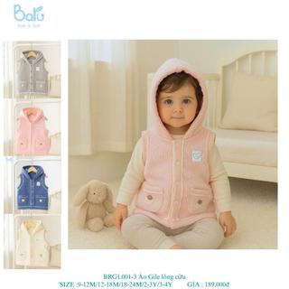 Áo gile lông cừu cho bé BRGL001-3