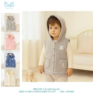 Áo gile lông cừu cho bé BRGL001-3