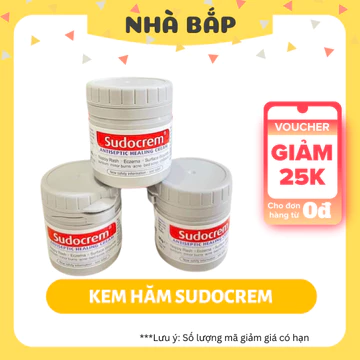 Kem hăm tã Sudocrem UK cho bé, kem hăm phòng và chống từ sơ sinh hiệu quả 60g/125g - Nhà Bắp Store