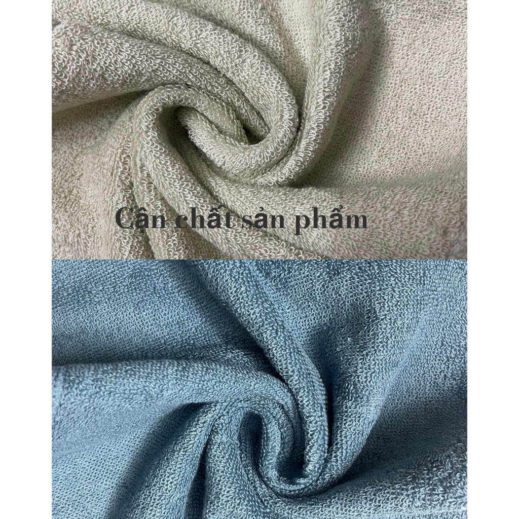 Khăn Gội,  Khăn thể thao Phúc An Towel 40x80cm, 100% Cotton Mềm Mịn Thấm Hút Dùng Cho Gia Đình Spa Khách Sạn