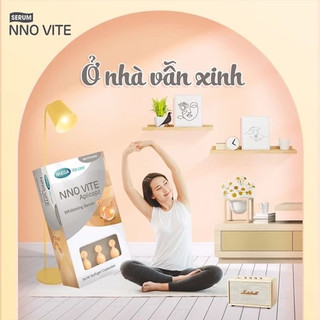Nno Vite Mega We Care Serum Dưỡng Trắng Da Mờ Đốm Nâu Đều Màu Da Vitamin C E 10 Viên