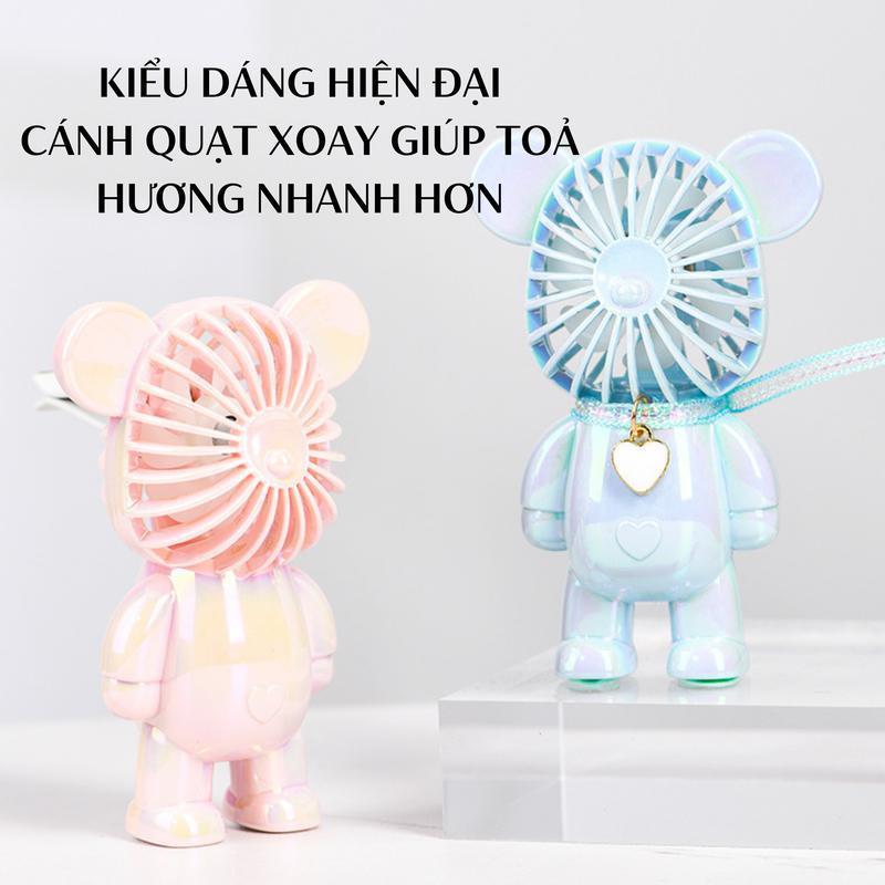 Phụ kiện Gắn Cửa Gió Ô Tô BEARBRICK Varomas Tặng 2 Thanh Tinh Dầu KT84