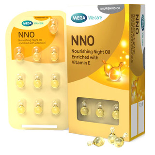 Viên Dưỡng Da Ban Đêm NNO Cung Cấp Vitamin E Và Dầu Jojoba (Hộp 30 Viên)