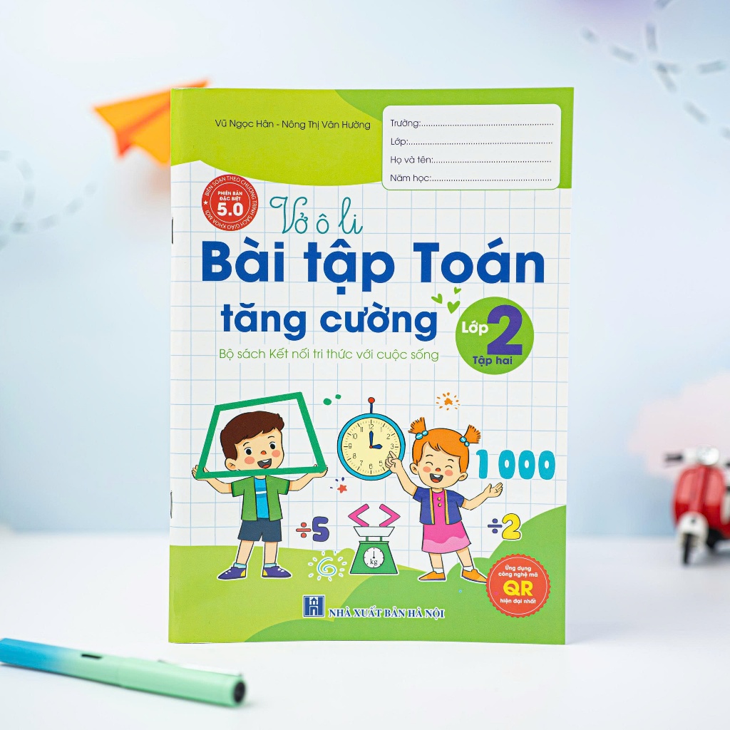 Sách - Vở Bài Tập Toán Tăng Cường Lớp 2 Tập 2 Kết Nối - H An Phúc