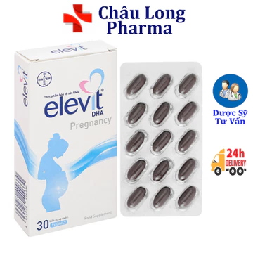 Vitamin tổng hợp Elevit viên uống bổ sung vitamin cung cấp dinh dưỡng cho mẹ