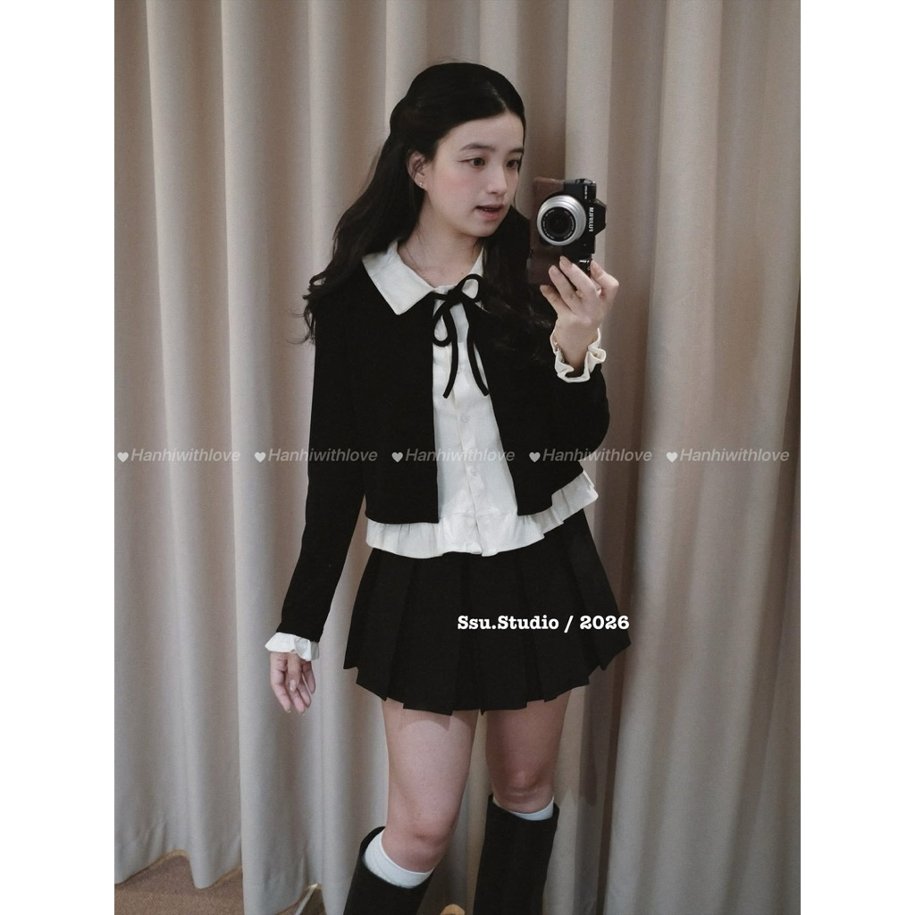 𝑺𝒔𝒖.𝑺𝒕𝒖𝒅𝒊𝒐 [CÓ SẴN]ÁO LEN NƠ MIX HÀNG QCL1