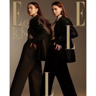 Tạp Chí Phái Đẹp Elle - 15 Years Of Love 2025 [Bìa 4] - Bìa Thanh Hằng Và Hồ Ngọc Hà