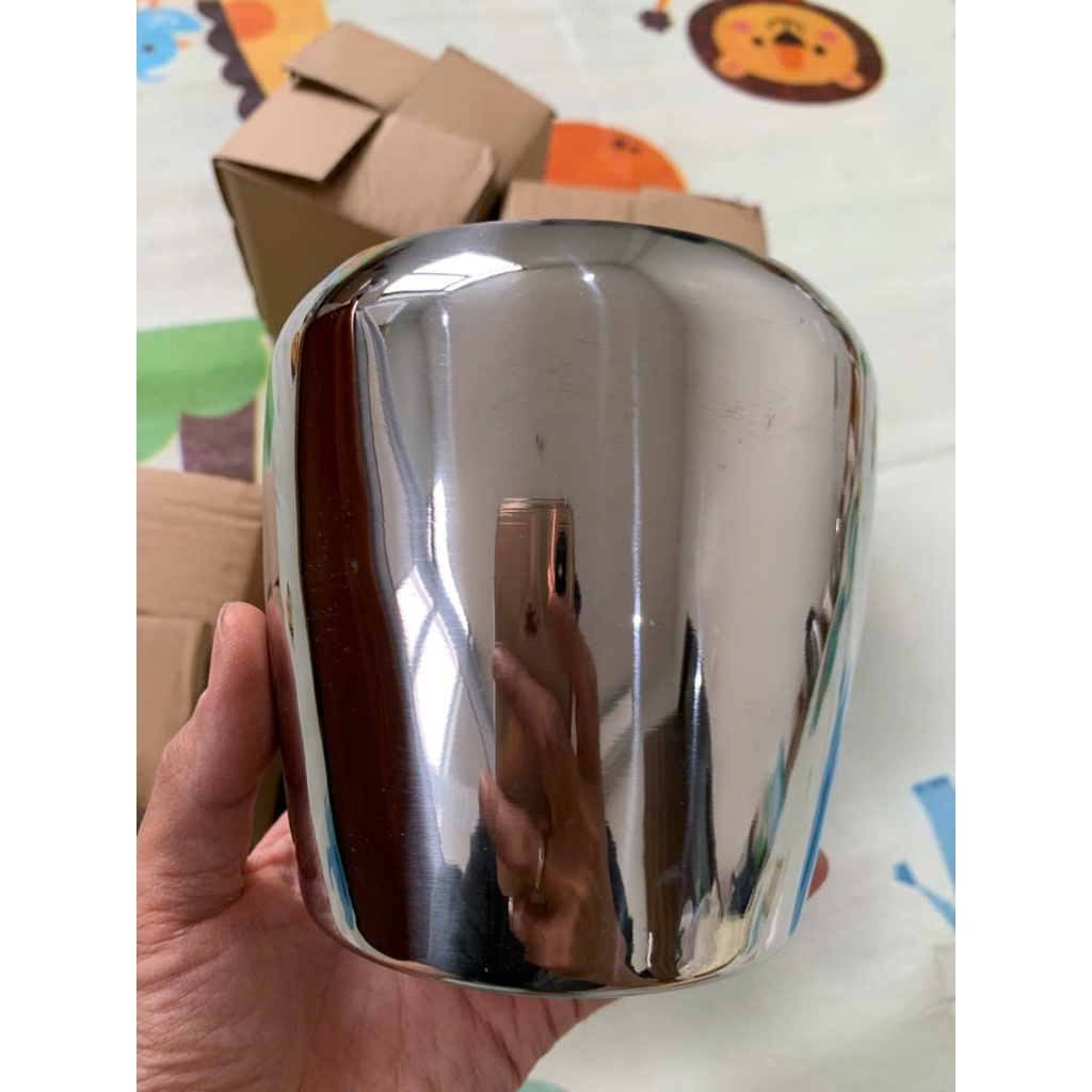Âu đựng đá inox 304 không rỉ tiện lợi hàng không