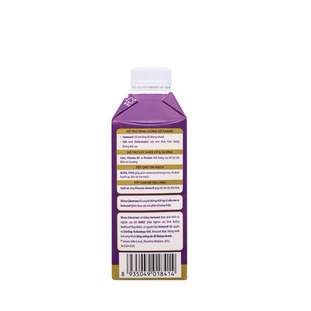 Lốc 6 Hộp Sữa Pha Sẵn Varna Colostrum [Lốc 6 hộp 237ml]