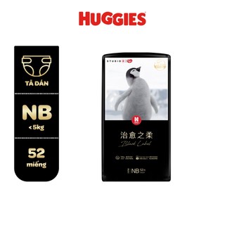 Tã dán Huggies Black Label size NB 52/S 44 miếng