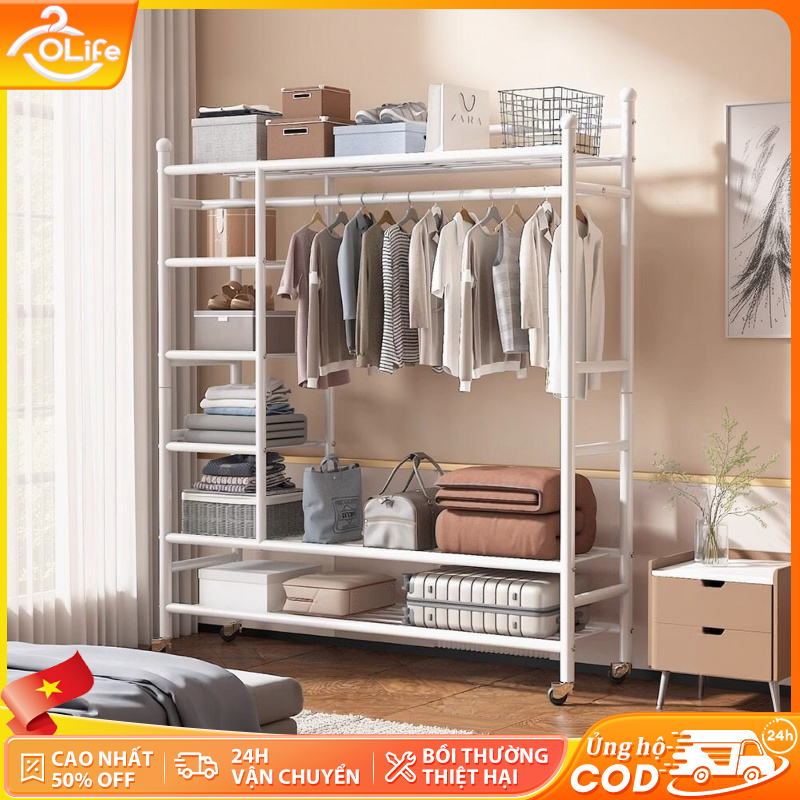 𝐎𝐥𝐢𝐟𝐞 Kệ Treo Quần Áo Giá Treo Quần Áo Cây Treo Quần Áo Trong Phòng Giá Treo Quần Áo Decor Phòng