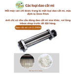 máy cán bột 20/24cm, máy cán bột bánh bao, mì sợi, pizza, mực khô tự động, lõi đồng, vỏ inox không gỉ, dễ dàng sử dụng — ảnh 4