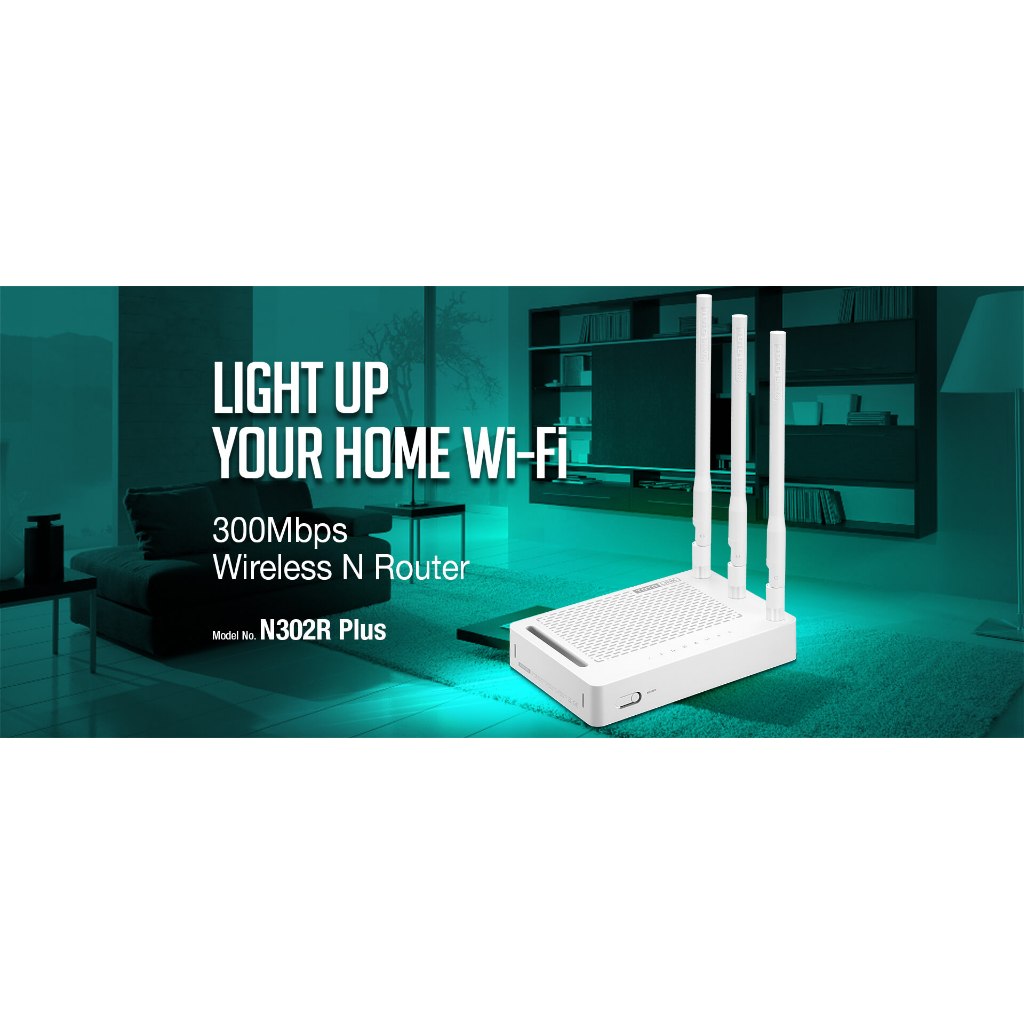 [Xả Kho Model Cũ] TOTOLINK N302R PLUS - Router Wi-Fi chuẩn N 300Mbps (BẢO HÀNH 1 THÁNG)