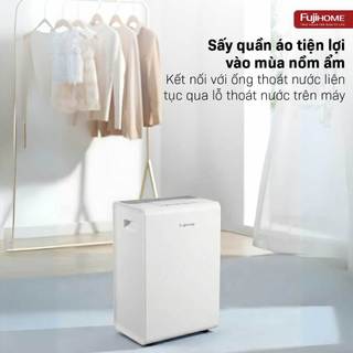 Máy hút ẩm dân dụng Block FUJIHOME Lọc không khí đa tầng công suất 14 - 60 Lít, Có màng lọc HEPA